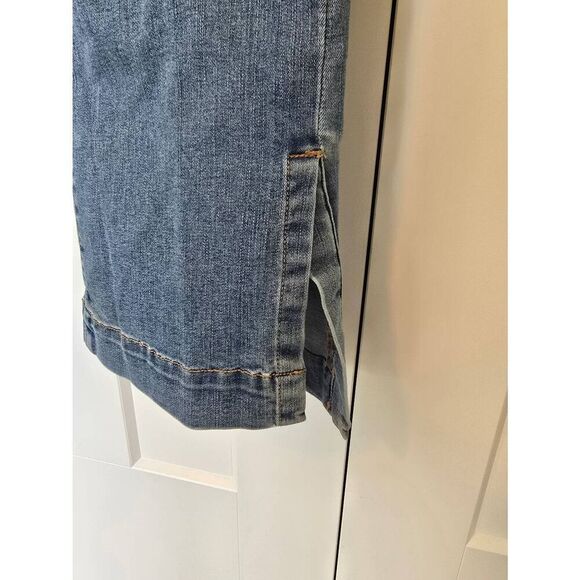 Terra & Sky Jeans Sz 16W with slit - Picture 3 of 8